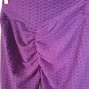 Purple "TikTok" Leggings size L